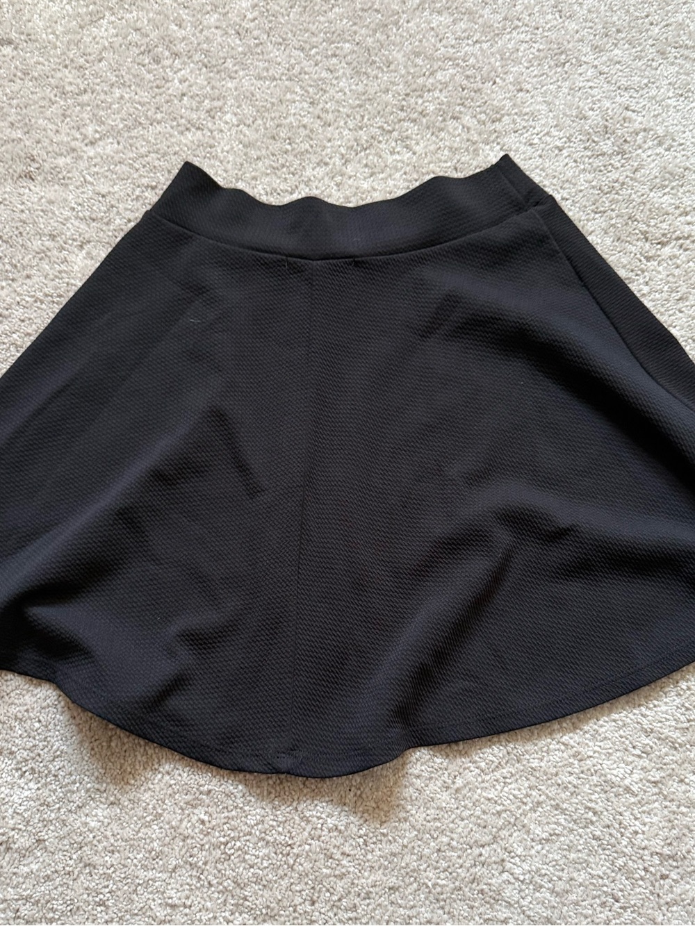 Potter's Pot Black Circle Skater Skirt